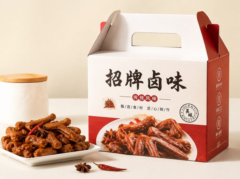 大涌镇保健品天地盖包装盒